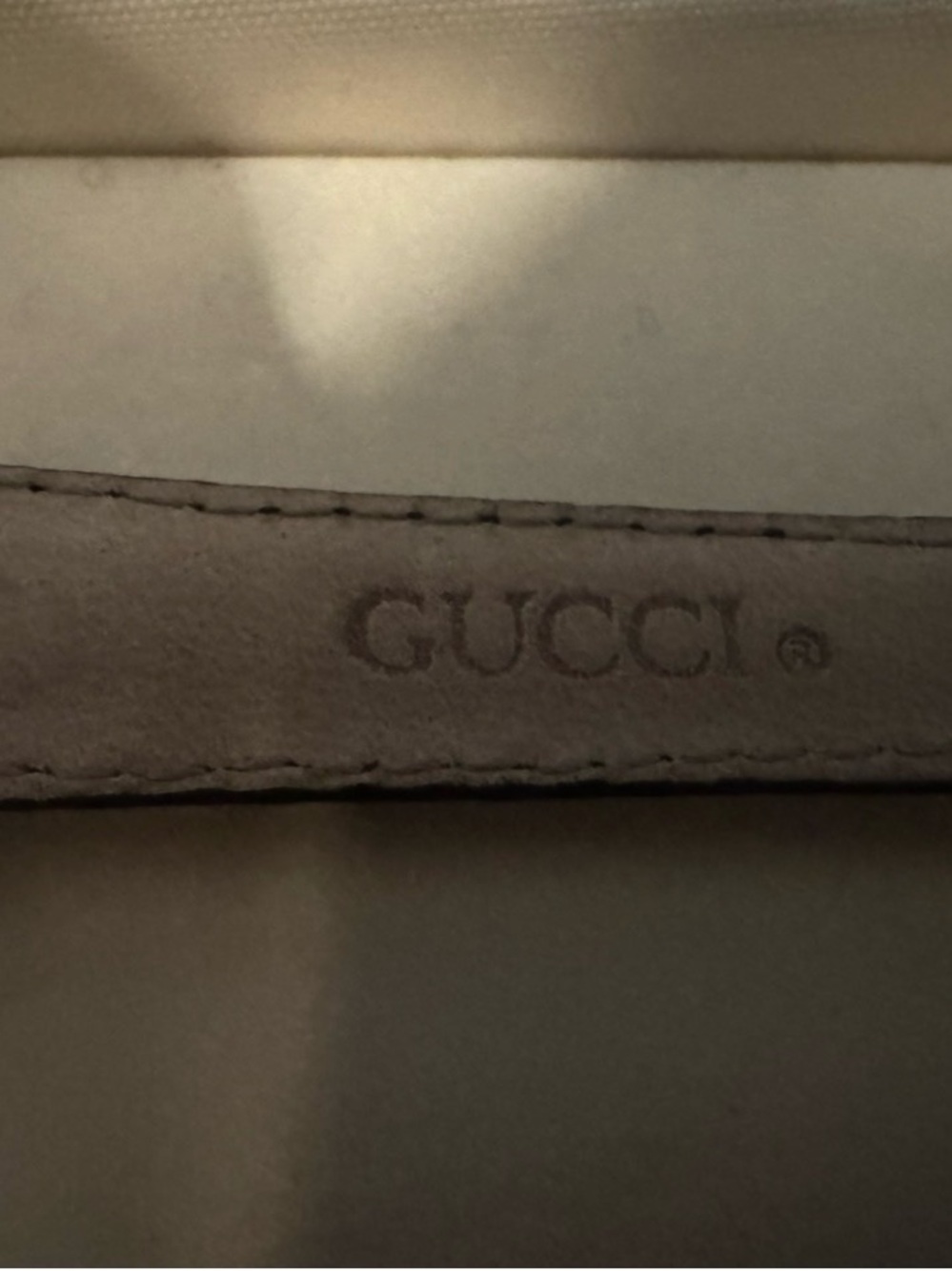 Gucci Black Dial Gold-Tone Women's Leather Strap Watch - Picture 6 of 6